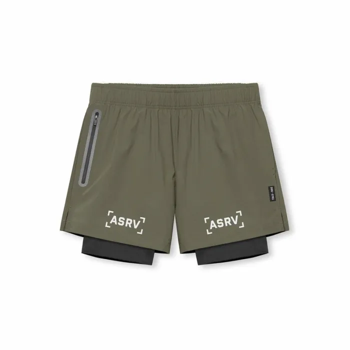 ASRV Shorts Men Ripstop 5034 Liner Short Olive