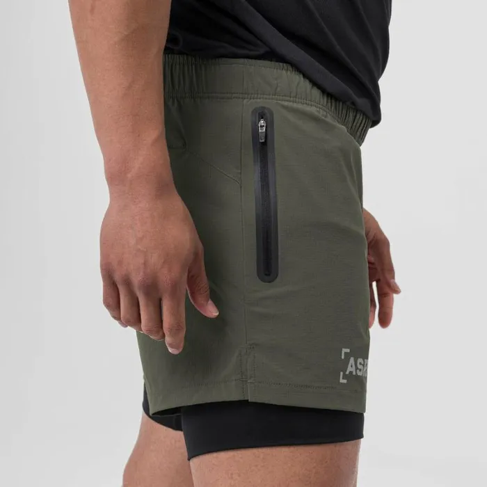 ASRV Shorts Men Ripstop 5034 Liner Short Olive