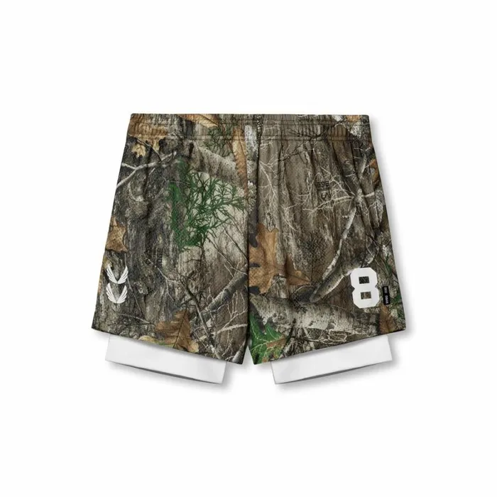 ASRV Shorts Men SilverPlus Mesh 5034 Liner Short Realtree Camowhite