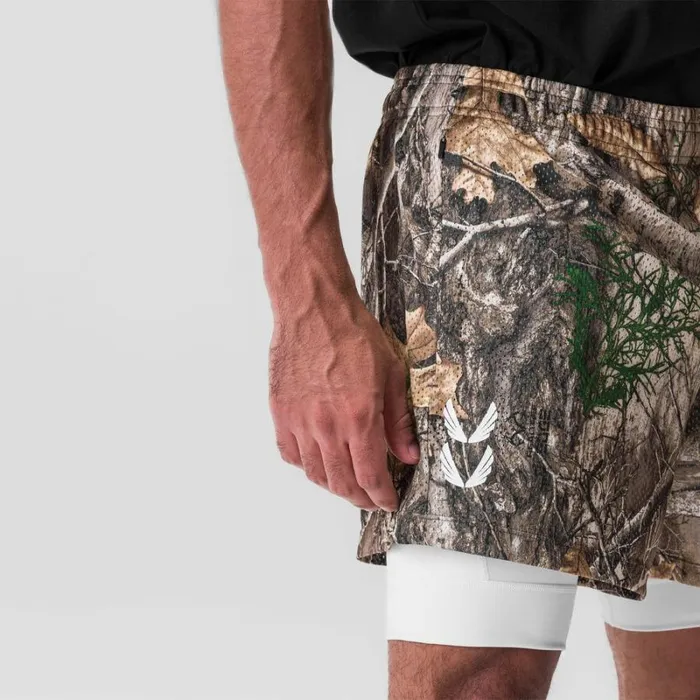 ASRV Shorts Men SilverPlus Mesh 5034 Liner Short Realtree Camowhite
