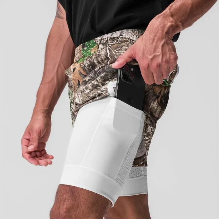 ASRV Shorts Men SilverPlus Mesh 5034 Liner Short Realtree Camowhite
