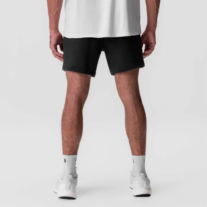 ASRV Shorts Men TechTerry Sidelock Sweat Short Black 034stacked Wings034