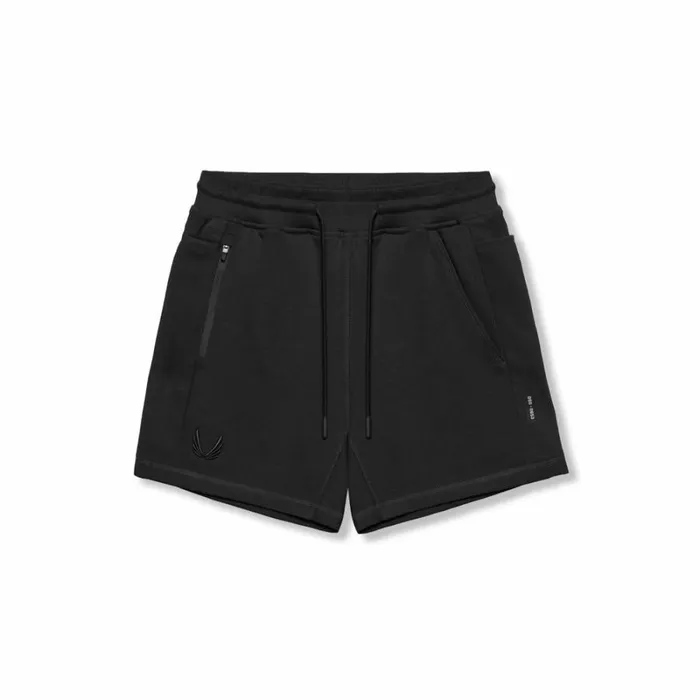 ASRV Shorts Men TechTerry Sidelock Sweat Short Black