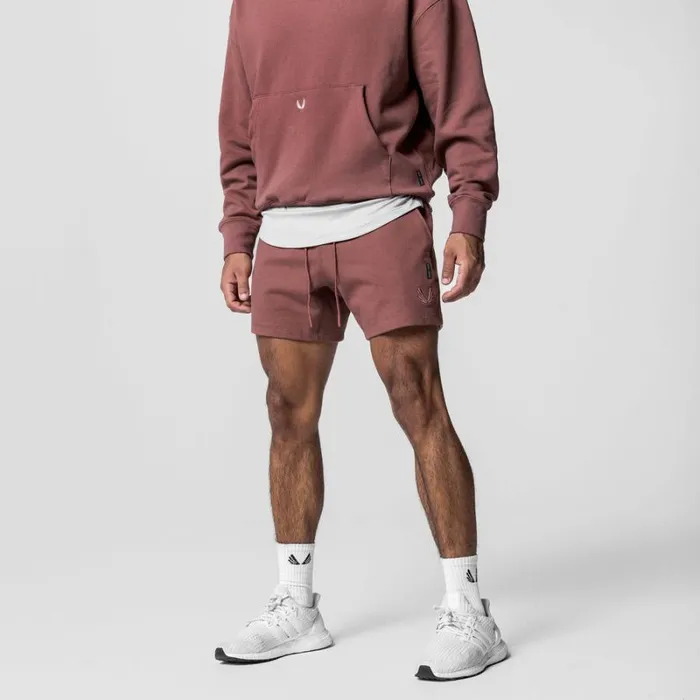 ASRV Shorts Men TechTerry Sweat Short Red Earth