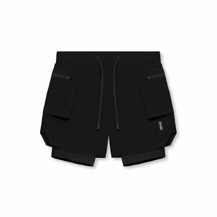 ASRV Shorts Men TetraLite 5034 Liner Cargo Short Black