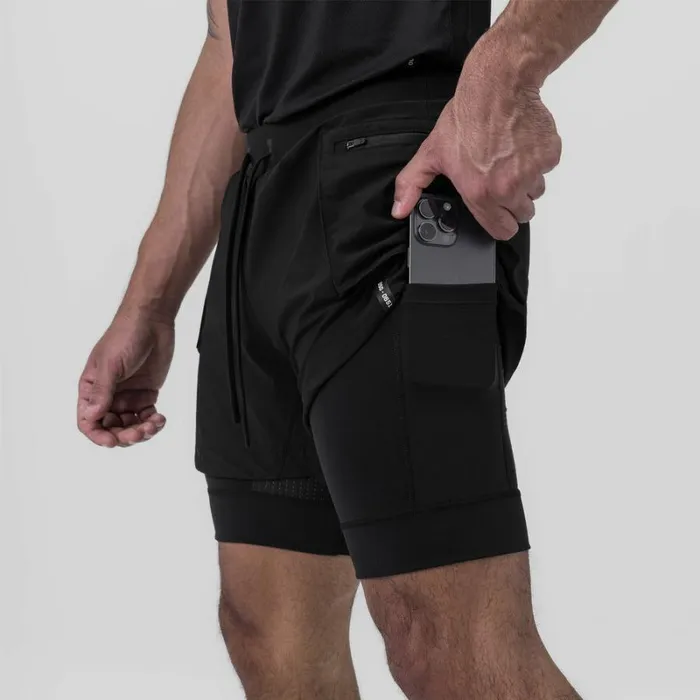 ASRV Shorts Men TetraLite 5034 Liner Cargo Short Black