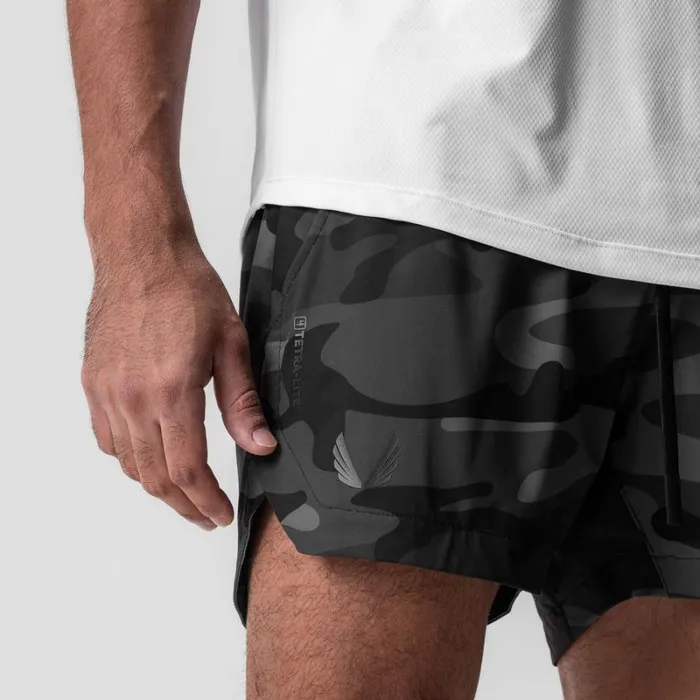 ASRV Shorts Men TetraLite 5034 Linerless Short Black Camo 034wings034