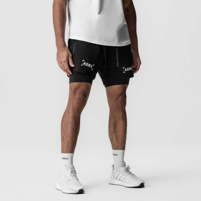 ASRV Shorts Men TetraLite 7034 Liner Short Black 034white Bracket034black