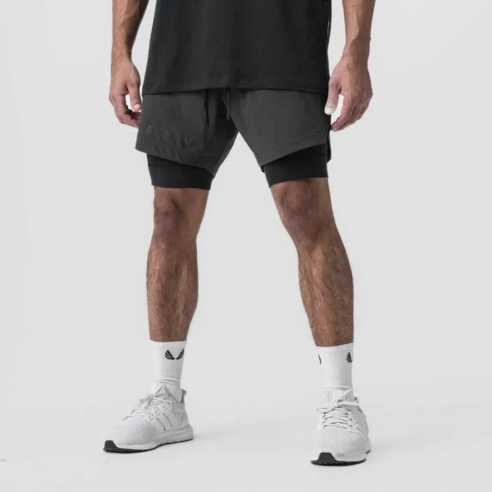ASRV Shorts Men TetraLite 7034 Liner Short Space Grey 034asrv034black