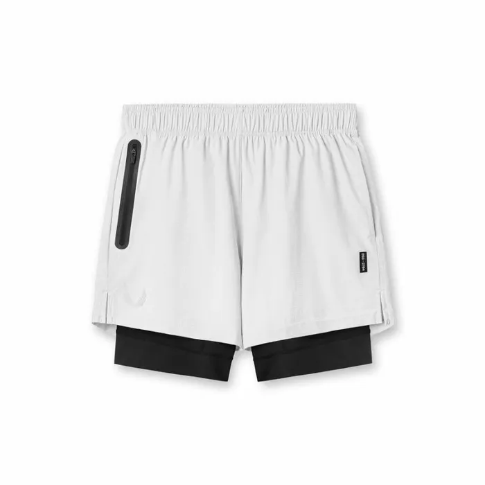 ASRV Shorts Men Ultralite 6034 Liner Short Whiteblack