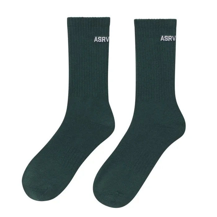 ASRV Socks and Underwear Men Essential Crew Socks 3 Pair Forest Green 034asrv034 ASRV Socks and Underwear Men Essential Crew Socks 3 Pair Forest Green 034asrv034