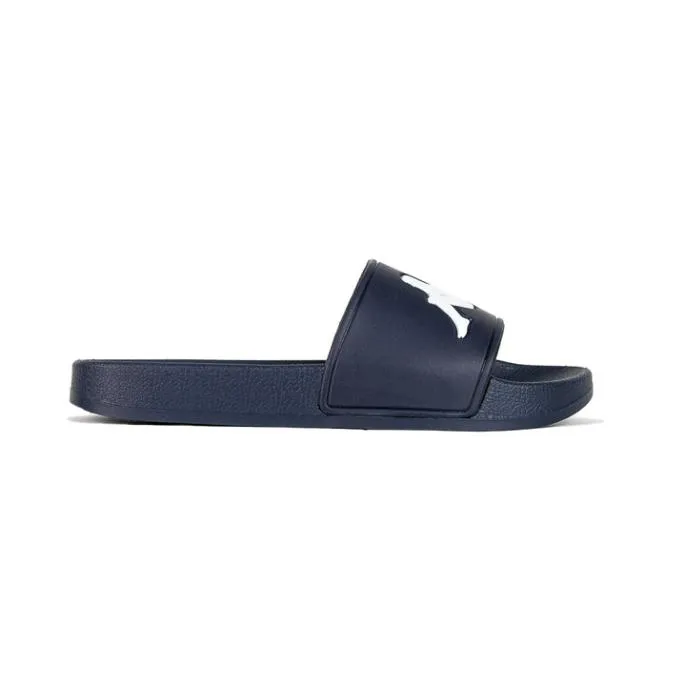 Authentic Adam 2 Slides 8211 Blue Marine White Blue Marine White Footwear Kappa Slides