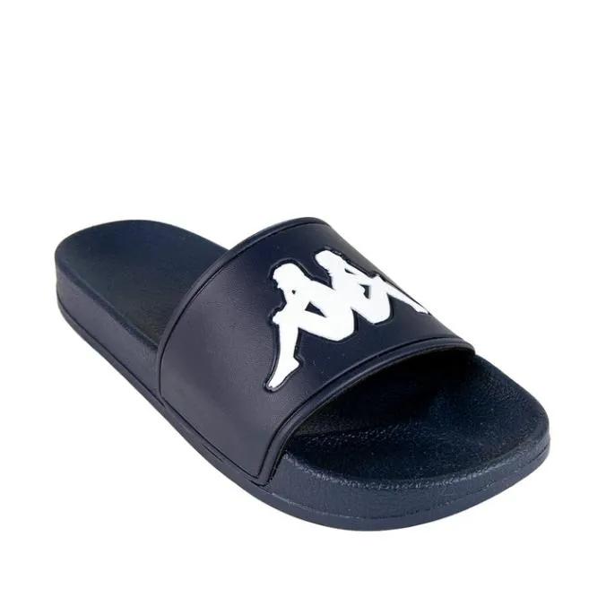 Authentic Adam 2 Slides 8211 Blue Marine White Blue Marine White Footwear Kappa Slides