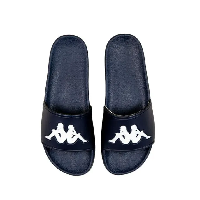 Authentic Adam 2 Slides 8211 Blue Marine White Blue Marine White Footwear Kappa Slides
