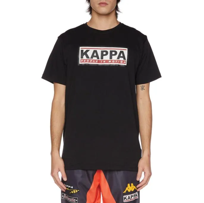 Authentic Gael TShirt 8211 Jet Black Men Kappa TShirts