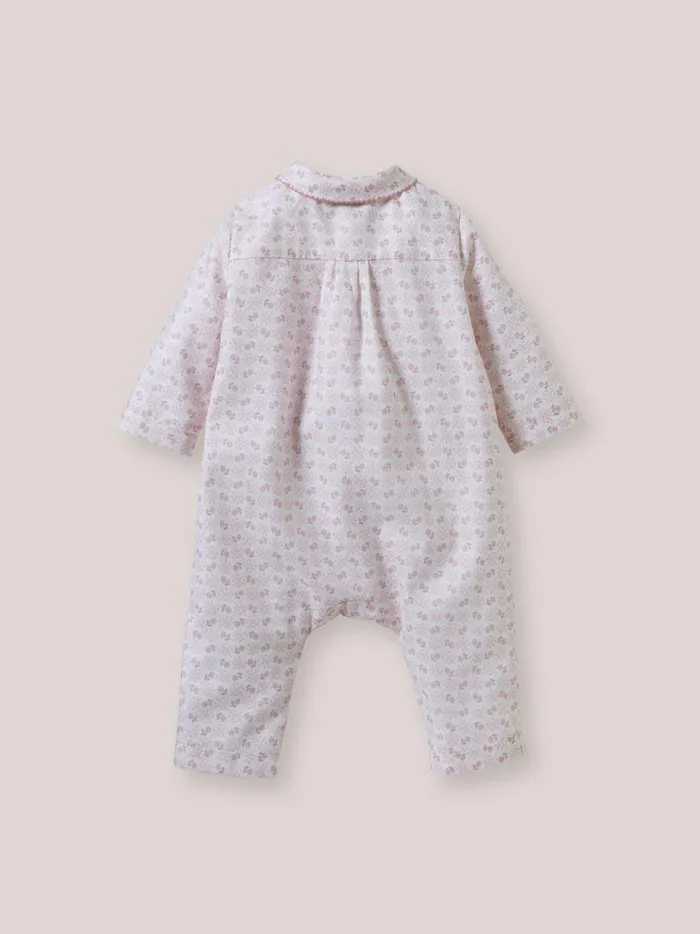 Baby Baby Girl Cyrillus Holly Print Pyjamas Imp Holly
