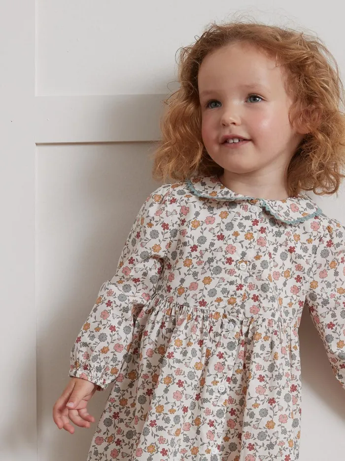 Baby Baby Girl Cyrillus JanePrint Dress Imp Jane