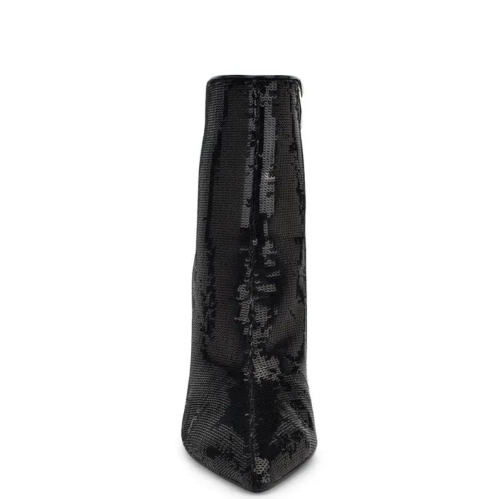 Baey Dress Ankle Booties Black Sequin Women Nine West Boots and Booties Baey Dress Ankle Booties Black Sequin Women Nine West Boots and Booties