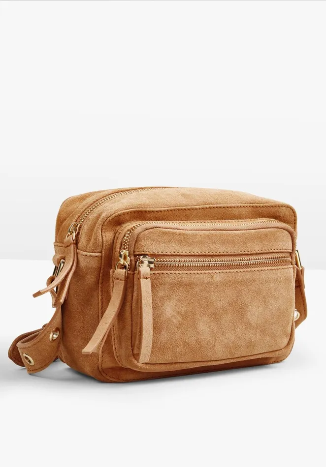 Bags Women Hush Albany Suede Bag Tan