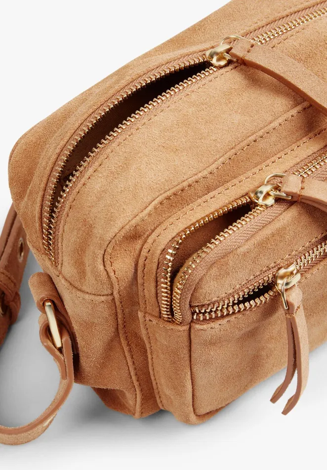 Bags Women Hush Albany Suede Bag Tan