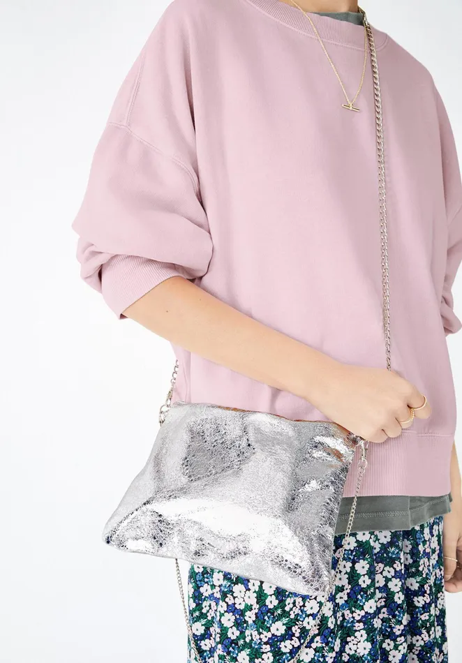 Bags Women Hush Nina Metallic Bag Silver