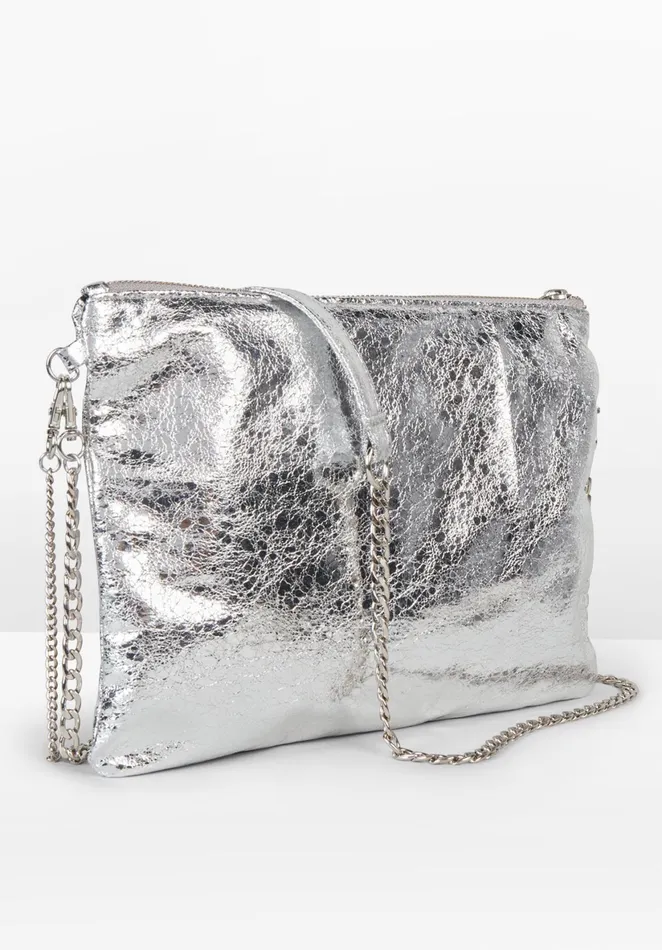 Bags Women Hush Nina Metallic Bag Silver