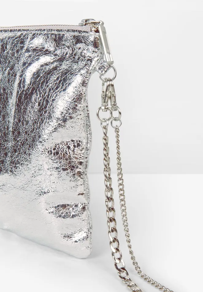 Bags Women Hush Nina Metallic Bag Silver
