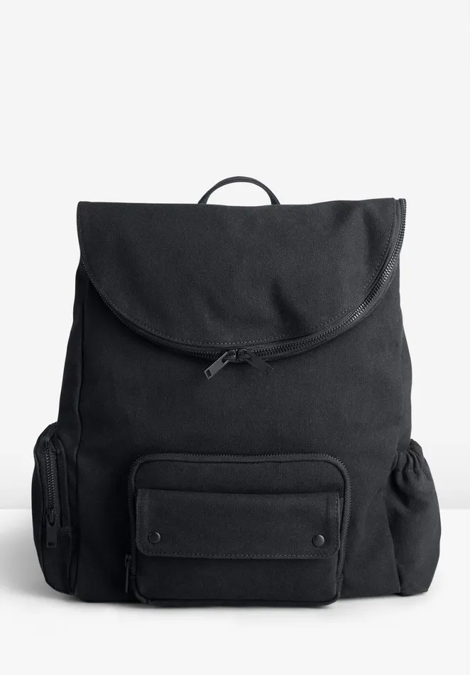 Bags Women Hush Tula Canvas Backpack Black