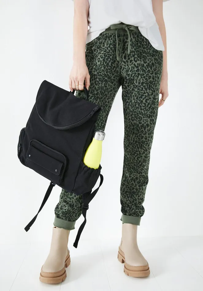 Bags Women Hush Tula Canvas Backpack Black