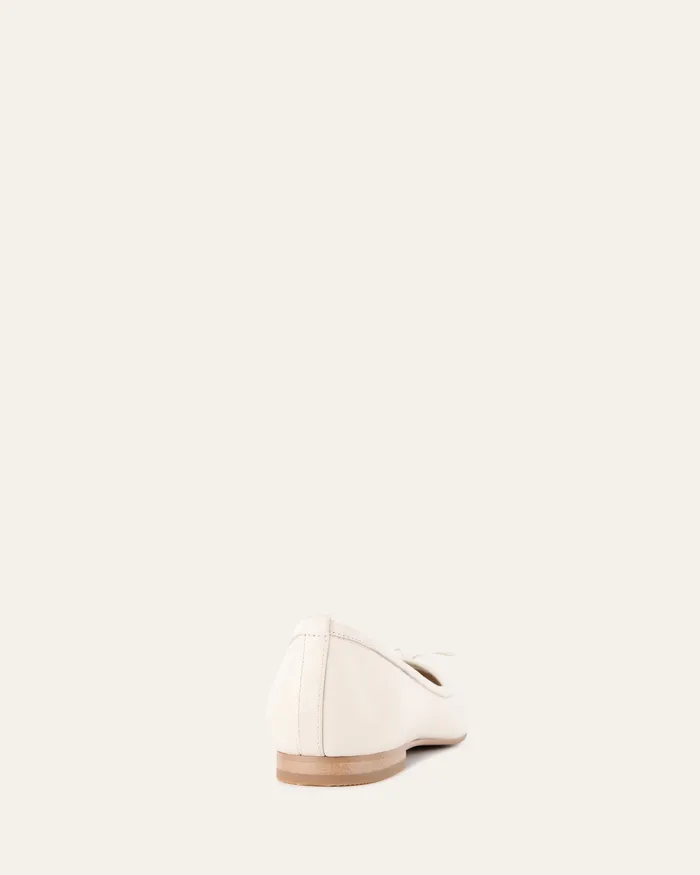 BALLET Hermione dress flats off white leather jomercer Women