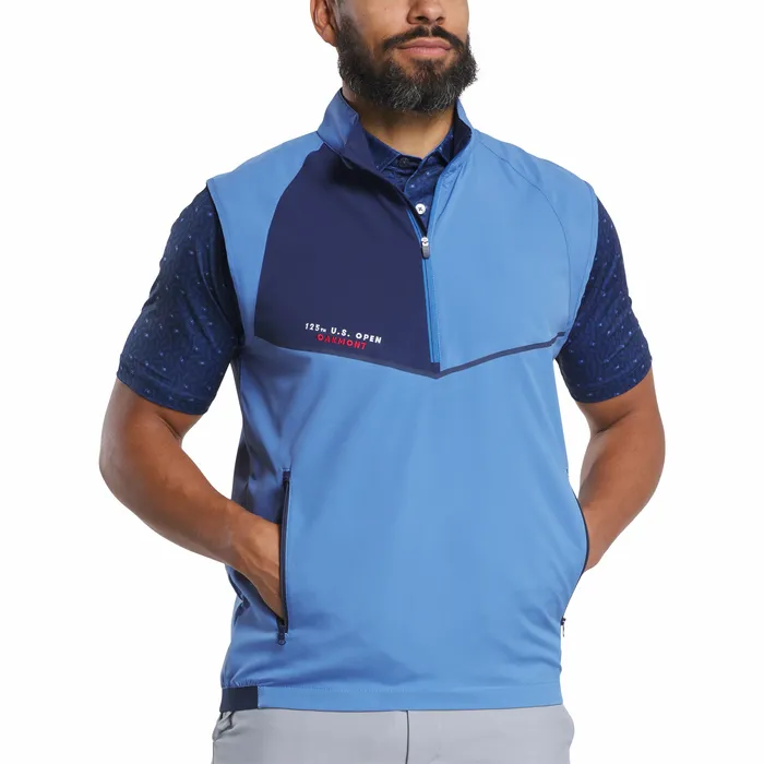 Base MidLayers FootJoy Men 2025 US Open Zephyr Wind Vest