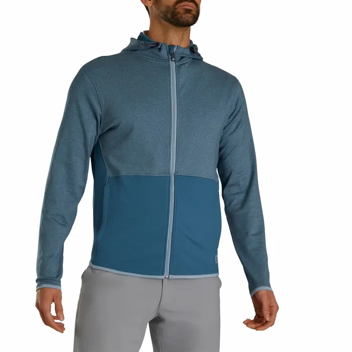 Base MidLayers FootJoy Men ThermoSeries FullZip Hoodie