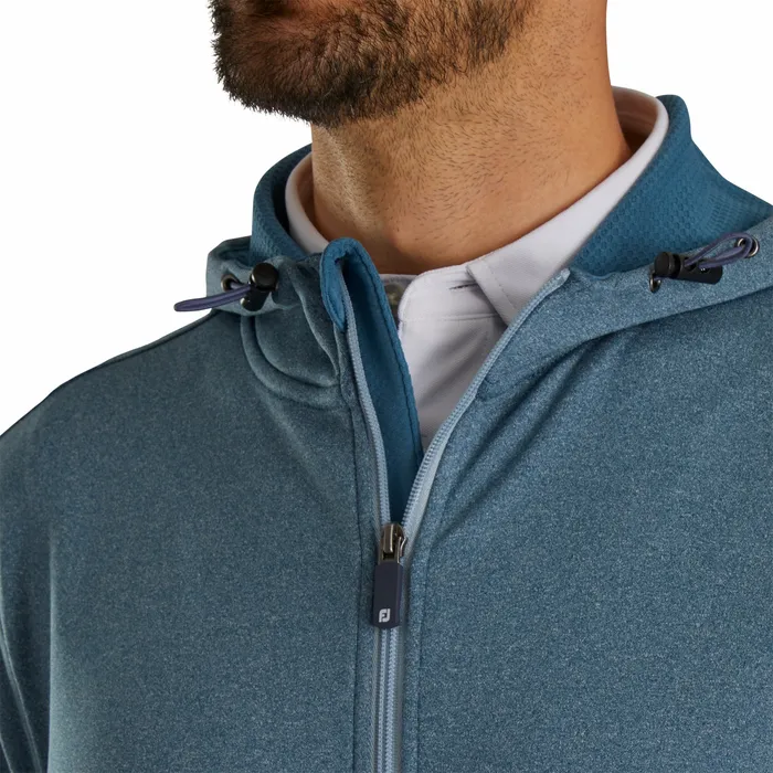 Base MidLayers FootJoy Men ThermoSeries FullZip Hoodie