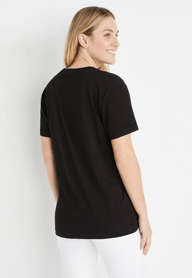 Baseball Oversized Graphic Tee Women Maurices Tops