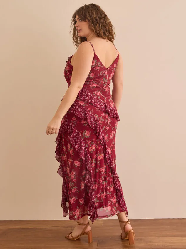 Berkley Ruffle Maxi Dress Burgundy Women Altar039d State Dresses Berkley Ruffle Maxi Dress Burgundy Women Altar039d State Dresses