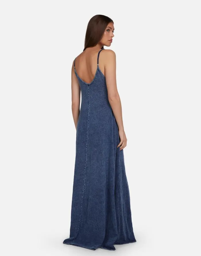Berna Neon Stud Starburst Acid Denim Women Lauren Moshi Dresses