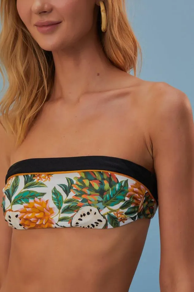 Biriba Sleeveless Bikini Top Women FARM Rio Bikinis