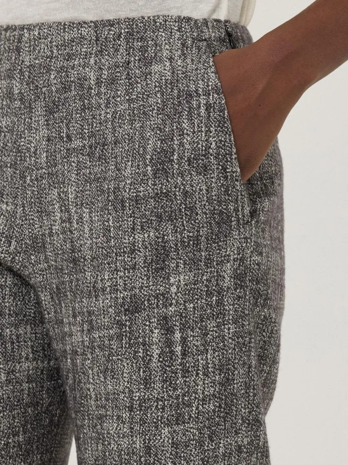 Blake Boucle Trouser Grey Women Jigsaw Trousers
