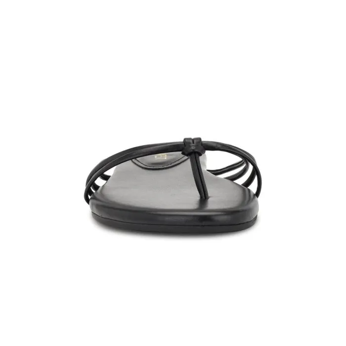 Blithe Flat Sandals Black Women Nine West Sandals Blithe Flat Sandals Black Women Nine West Sandals