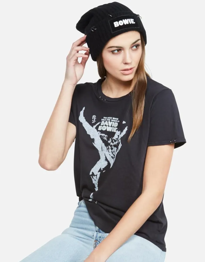 Blix David Bowie Black Women Lauren Moshi Sweaters and Knits