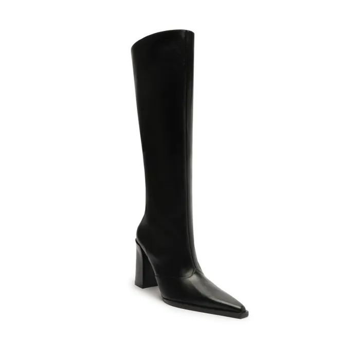 Boots Raffaela Up Leather Boot Black Schutz Shoes Boots