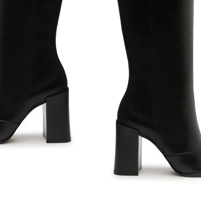Boots Raffaela Up Leather Boot Black Schutz Shoes Boots
