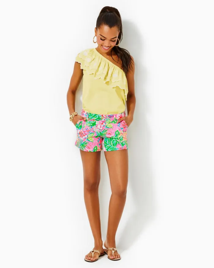 Bottoms Women Lilly Pulitzer 5034 Callahan Knit Short Multi Journey To The Jungle Bottoms Women Lilly Pulitzer 5034 Callahan Knit Short Multi Journey To The Jungle
