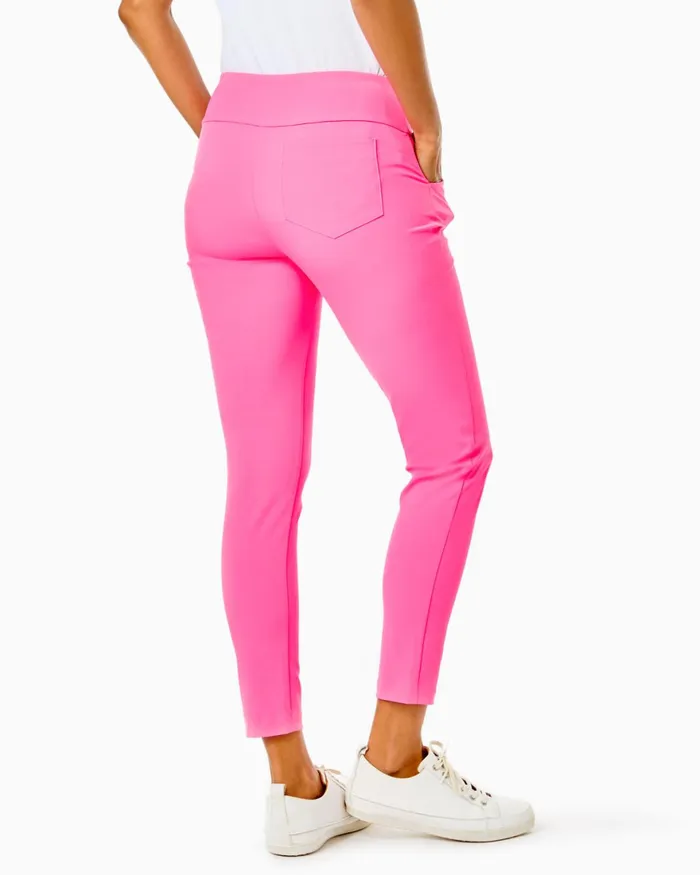 Bottoms Women Lilly Pulitzer UPF 50 Luxletic 28034 Corso Pant Aura Pink