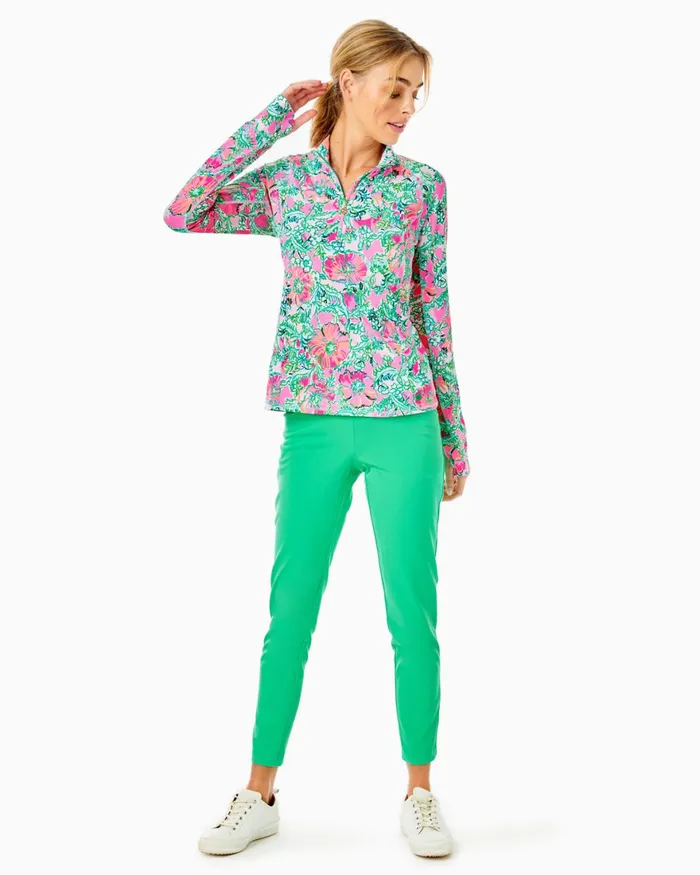 Bottoms Women Lilly Pulitzer UPF 50 Luxletic 28034 Corso Pant Botanical Green Bottoms Women Lilly Pulitzer UPF 50 Luxletic 28034 Corso Pant Botanical Green