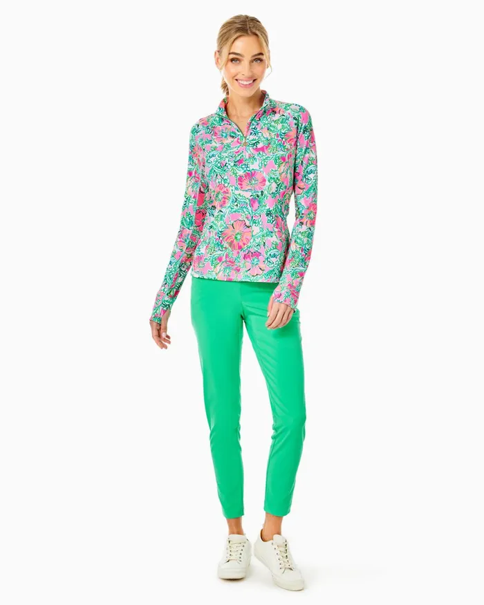 Bottoms Women Lilly Pulitzer UPF 50 Luxletic 28034 Corso Pant Botanical Green Bottoms Women Lilly Pulitzer UPF 50 Luxletic 28034 Corso Pant Botanical Green