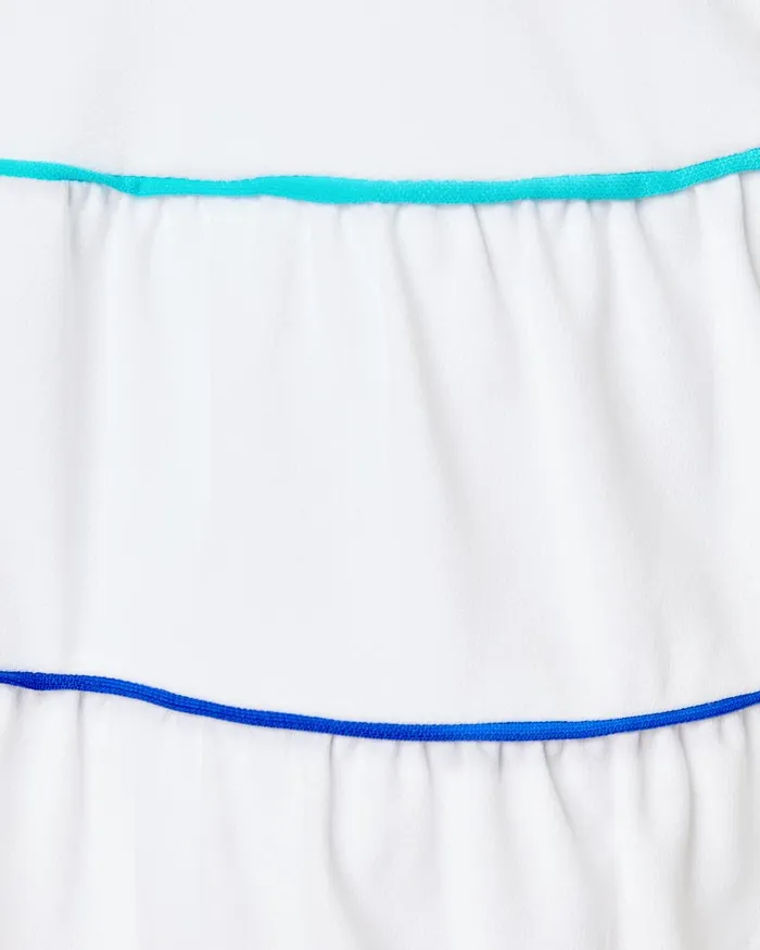 Bottoms Women Lilly Pulitzer UPF 50 Luxletic Peachy Skort Resort White