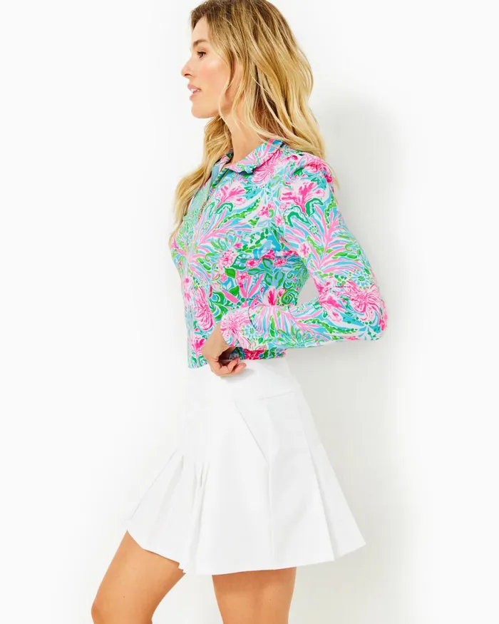 Bottoms Women Lilly Pulitzer UPF 50 Luxletic Priska Skort Resort White Bottoms Women Lilly Pulitzer UPF 50 Luxletic Priska Skort Resort White