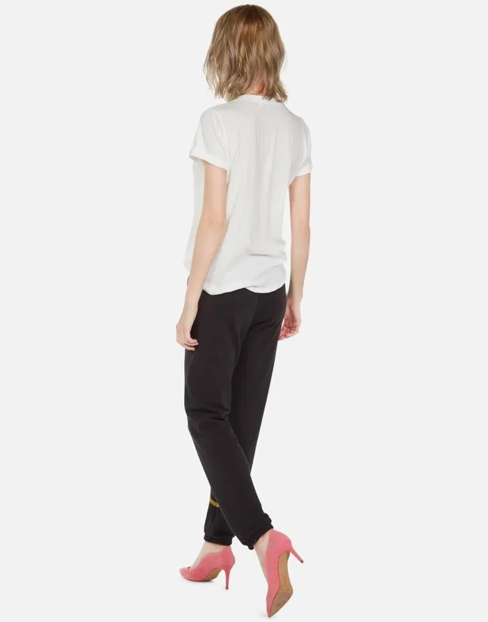 Brynn Dripping Star Onyx Women Lauren Moshi Long Sweatpants
