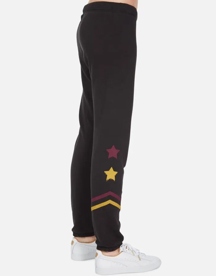 Brynn Dripping Star Onyx Women Lauren Moshi Long Sweatpants